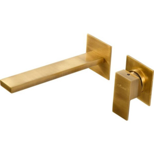 Смеситель для раковины Cezares Unika BLI2-02 С ВНУТРЕННЕЙ ЧАСТЬЮ бронза