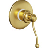 Смеситель для душа Paini Duomo 88PJ690 С ВНУТРЕННЕЙ ЧАСТЬЮ, матовое золото