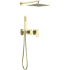 Душевой комплект Timo Selene SX-2169/17SM С ВНУТРЕННЕЙ ЧАСТЬЮ, золото матовое