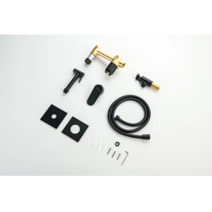 Гигиенический душ со смесителем Aquatek Оберон AQ1220MB черный