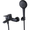 Смеситель для ванны с душем Lemark Bronx LM3714BL черный