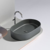 Раковина Ceramicanova Element CN6048MDH темный антрацит матовая