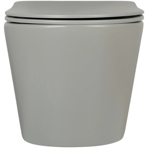 Унитаз подвесной с сиденьем микролифт Aquatek Европа AQ1901-MG безободковый