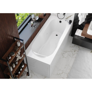 Акриловая ванна Vagnerplast Nymfa 160x70 см, с каркасом, ультрабелая