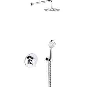 Душевой комплект Kludi Pure&Easy 376400565 С ВНУТРЕННЕЙ ЧАСТЬЮ