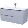 Мебель для ванной IDDIS Edifice 100 подвесная, светло-серая