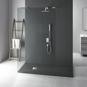 Поддон для душа Vincea VST-4SR9010A 100x90 антрацит, с сифоном