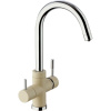 Смеситель для кухни Paini Cox 7855643CR3V11L2KM granite sahara