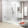 Душевой уголок Ravak Chrome CRV2-120+CPS-100 Transparent, профиль белый