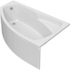 Акриловая ванна STWORKI Монтре R 170x105 см, угловая, с каркасом, асимметричная