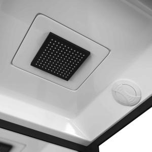 Купить Душевая кабина Grossman GR-221 90x90 см черная в Москве с доставкой Душевая кабина Grossman GR-221 90x90 см черная