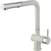 Смеситель для кухни Paini Cox HD90566CR1KM с выдвижной лейкой, ultrawhite