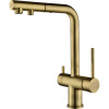 Смеситель для кухни Paulmark Serpentine Se213222-BR, бронза