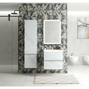 Шкаф-пенал Art&Max Techno 40 монти мрамор, R