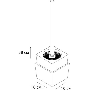Ершик Fixsen Wood FX-110-5 белый