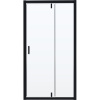 Душевая дверь в нишу Niagara Nova NG-83-11AB 110 см, черная