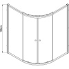 Душевой уголок Artemis Arne 330 6.925.000.0330.100.10 100х100 см, профиль матовый хром