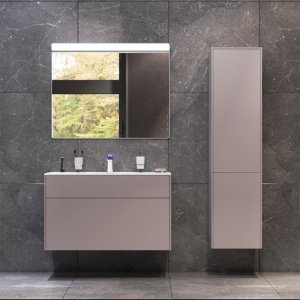 Купить Тумба с раковиной AM.PM Inspire V2.0 100 элегантный серый в Москве с доставкой Тумба с раковиной AM.PM Inspire V2.0 100 элегантный серый