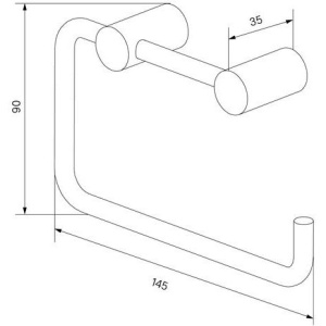 Держатель туалетной бумаги IDDIS Petite PETG000i43