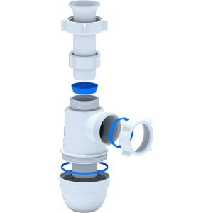 Купить Сифон для мойки АНИ пласт C0120 в Москве с доставкой Сифон для мойки АНИ пласт C0120