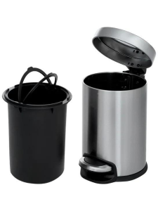 Педальное ведро Белый WeltWasser ERFIE WT 5L (10000000900)