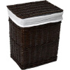 Корзина для белья Wasserkraft Isar WB-130-L темно-коричневая, большая