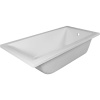 Ванна из искусственного камня STWORKI Ольборг 180x70 см, с ножками