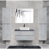 Мебель для ванной Cezares Molveno 46 100 beton, со столешницей