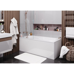 Акриловая ванна Vagnerplast Charitka 170x75 см, с каркасом, ультрабелая