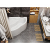 Акриловая ванна Vagnerplast Iris 145x145 см, угловая, с каркасом, четверть круга