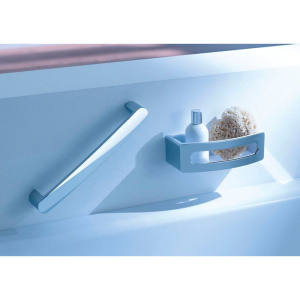 Купить Полка Keuco Elegance new 11658 хром, белая в Москве с доставкой Полка Keuco Elegance new 11658 хром, белая