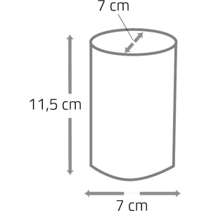 Стакан Ridder Crimp 2013117 серый