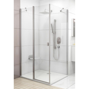 Купить Душевой уголок Ravak Chrome CRV2-100+CPS Transparent, профиль блестящий в Москве с доставкой Душевой уголок Ravak Chrome CRV2-100+CPS Transparent, профиль блестящий