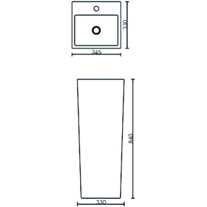Раковина SantiLine SL-4010