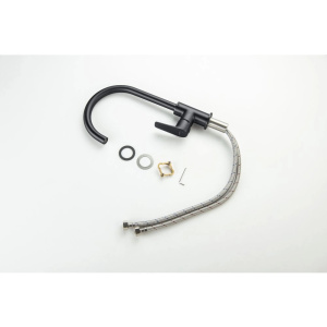 Смеситель для кухни Aquatek Бетта AQ1182MB черный