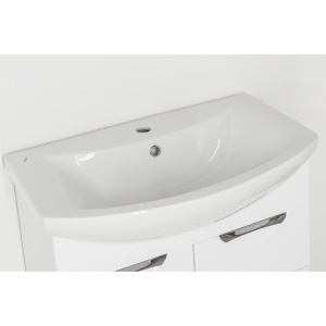 Тумба с раковиной Style Line Жасмин 70 белая