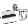 Держатель туалетной бумаги Haiba HB15 03-1 с держателем освежителя воздуха