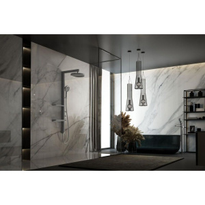 Душевая стойка Vincea Inspire VSFS-3I11GM вороненая сталь