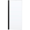 Шторка на ванну Акватек AQ DEL SBA 08015BL 80х150 см, черный матовый профиль