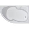 Акриловая ванна 1MarKa Diana R 150x90 см, угловая, с каркасом, асимметричная