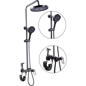 Душевая стойка Fashun A2483-17 графит