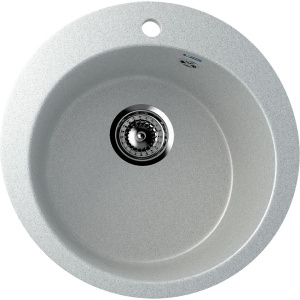 Комплект Мойка кухонная Ulgran U-405 -310 серая + Смеситель Lemark Comfort LM3071C-Gray с гибким изливом, хром, серый