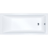 Акриловая ванна DIWO Суздаль 180x80 см, с каркасом, с обрезным экраном