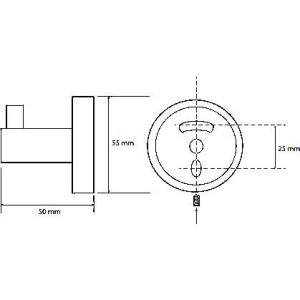 Крючок Bemeta Amber 155106022