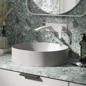 Смеситель для раковины IDDIS Ray RAYWT00i65 С ВНУТРЕННЕЙ ЧАСТЬЮ  белый