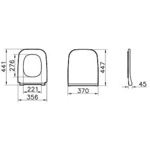 Комплект VitrA Integra Square 9856B003-7206