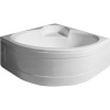 Акриловая ванна Vagnerplast Catalina mini 125x125 см, угловая, с каркасом, четверть круга