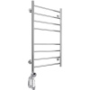 Полотенцесушитель электрический Domoterm Медея П8 40x80 EL, хром, L