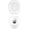 Купить Унитаз подвесной Art&Max Imola AM217CHR/SC с микролифтом, белый в Москве с доставкой Унитаз подвесной Art&Max Imola AM217CHR/SC с микролифтом, белый