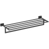 Полка для полотенец Aquatek Либра AQ4315MB черный